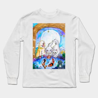 Magic Beside the Koi Pond Long Sleeve T-Shirt